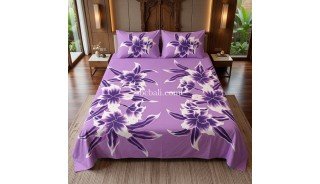 Hot Sale Rayon Bedsheet Hand Painted King Size Made in Bali